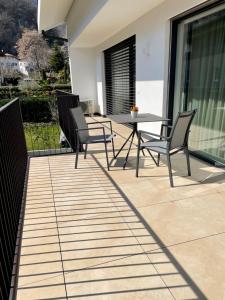 A balcony or terrace at Apartments Johanna