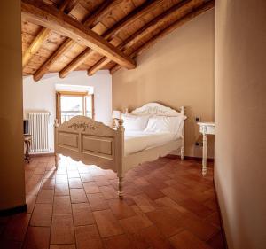 Katil atau katil-katil dalam bilik di Appartamento Filomena by LakeSweetLakeComo