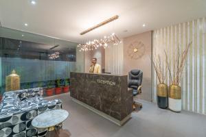 Posezení v ubytování Hotel Devgiri