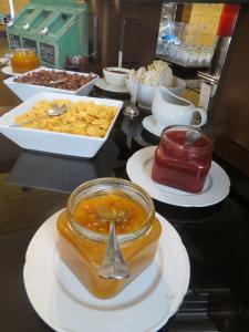 Comida no hotel ou em algum lugar perto
