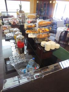 Comida no hotel ou em algum lugar perto