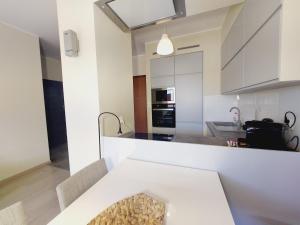 Kuchnia lub aneks kuchenny w obiekcie Central Apartments Garnizon 928 & Parking