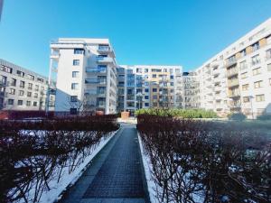 Budynek, w którym mieści się apartament