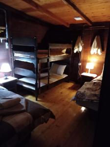 a bedroom with two bunk beds in a room at Vanilla House in Ulcinj +6 photos