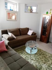 Posezení v ubytování Ferienwohnung Eva
