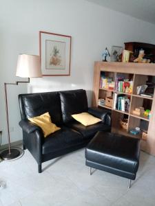 Posezení v ubytování Ferienwohnung Eva