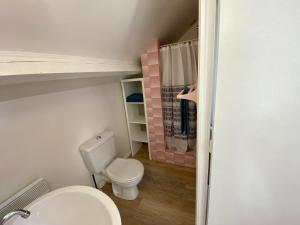 Kúpeľňa v ubytovaní La Cabane du Parc + 15 fotografií