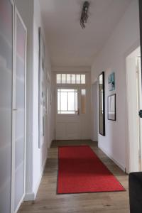 Postel nebo postele na pokoji v ubytování Ferienwohnung Woldemar