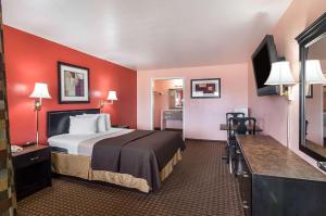 Postel nebo postele na pokoji v ubytování Econo Lodge Dalhart Hwy 54 - Hwy 287