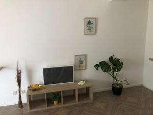 TV in/ali zabaviščno središče v nastanitvi Apartamento Mar Azul