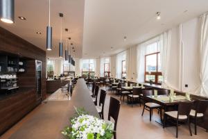 A restaurant or other place to eat at Hotel Slavia