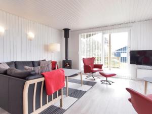 Prostor za sedenje u objektu Holiday Home Bertold - 20m from the sea in Funen by Interhome