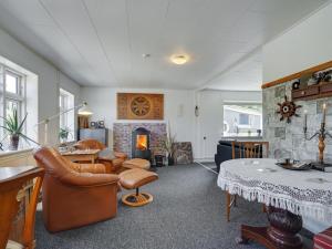 Posezení v ubytování Holiday Home Evje - 250m from the sea by Interhome