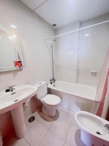 Kúpeľňa v ubytovaní La Merced Centro Rooms