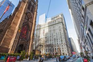 Udsigt til New York eller udsigt til byen taget fra lejligheden