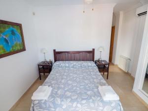 Postel nebo postele na pokoji v ubytování Nerja Paradise Rentals - Villa Las Brisas