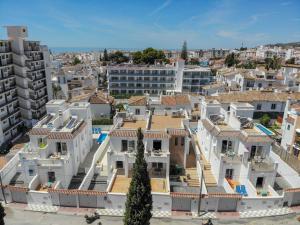 Výhľad na mesto Nerja alebo výhľad na mesto priamo z vily