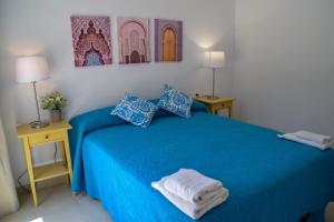 Posteľ alebo postele v izbe v ubytovaní Nerja Paradise Rentals - Villa Valeria