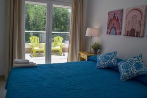 Posteľ alebo postele v izbe v ubytovaní Nerja Paradise Rentals - Villa Valeria + 25 fotografií