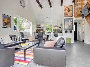 A seating area at Holiday Home Vilhelm in SE Jutland by Interhome