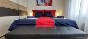 Posteľ alebo postele v izbe v ubytovaní Apartman Perunika