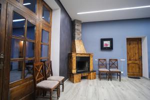 Χώρος καθιστικού στο VN Hotel Vanadzor