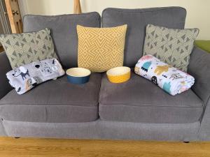 Istumisnurk majutusasutuses Postman's Knock, Lynmouth, first floor apartment with private parking