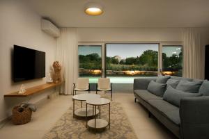 Televisyen dan/atau pusat hiburan di Villa Lu by IstriaLux