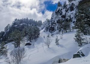 Hostal Las Nieves v zimě