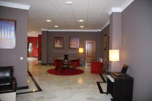 Posezení v ubytování Hotel Mulhacen