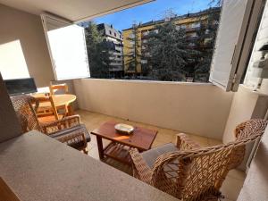 Balkón nebo terasa v ubytování Apartamento Muga