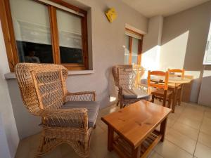 Posezení v ubytování Apartamento Muga