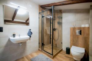 Kúpeľňa v ubytovaní VIP Apartamenty