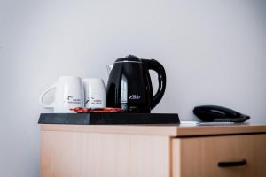 Set per la preparazione di tè e caffè presso Hotel Arena Liberec