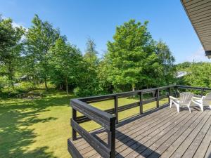 Zahrada ubytování Holiday Home Angantir - 700m to the inlet by Interhome