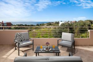 A balcony or terrace at The Cozy Nook