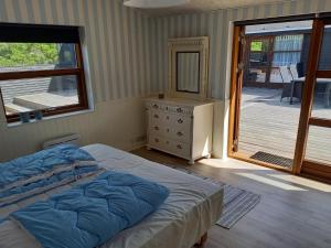 Postel nebo postele na pokoji v ubytování Holiday Home Grubbe - 600m from the sea by Interhome