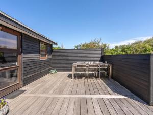 Balkón nebo terasa v ubytování Holiday Home Grubbe - 600m from the sea by Interhome