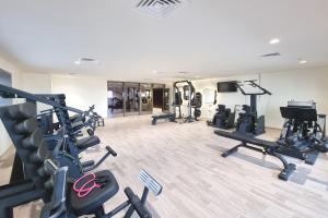 Fitness centrum a/nebo fitness zařízení v ubytování ALH Vacay 715- Stunning Studio in JVC