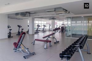 Fitness centrum a/nebo fitness zařízení v ubytování Impiria Residensi #Link Aeon Mall Klang 4BR3Bath