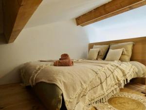 Posteľ alebo postele v izbe v ubytovaní Charmant Duplex tout confort à 5mn de la mer
