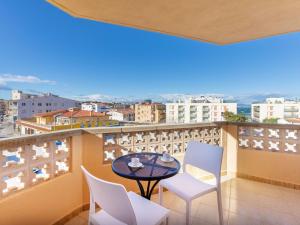 A balcony or terrace at Apartment Policar by Interhome