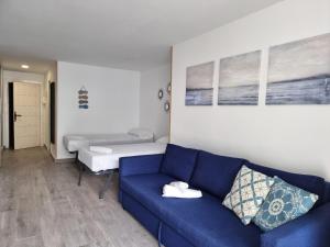 Posteľ alebo postele v izbe v ubytovaní Apartamentos Eurhostal 3000