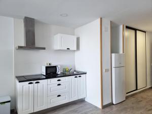 Kuchyňa alebo kuchynka v ubytovaní Apartamentos Eurhostal 3000