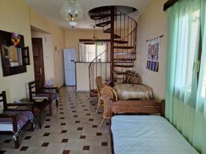 Kuchyň nebo kuchyňský kout v ubytování Atisis Apartments + 37 fotografií