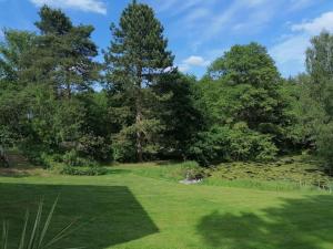 Ein Garten an der Unterkunft Ferienwohnungen Auetal