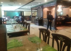 新德里阿育王酒店餐厅或其他用餐的地方