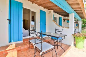 Balkón nebo terasa v ubytování L'auberge Camarguaise