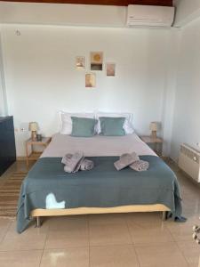 Cama o camas de una habitación en BlackMountain Room