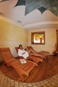 Posezení v ubytování Hotel Salvan
